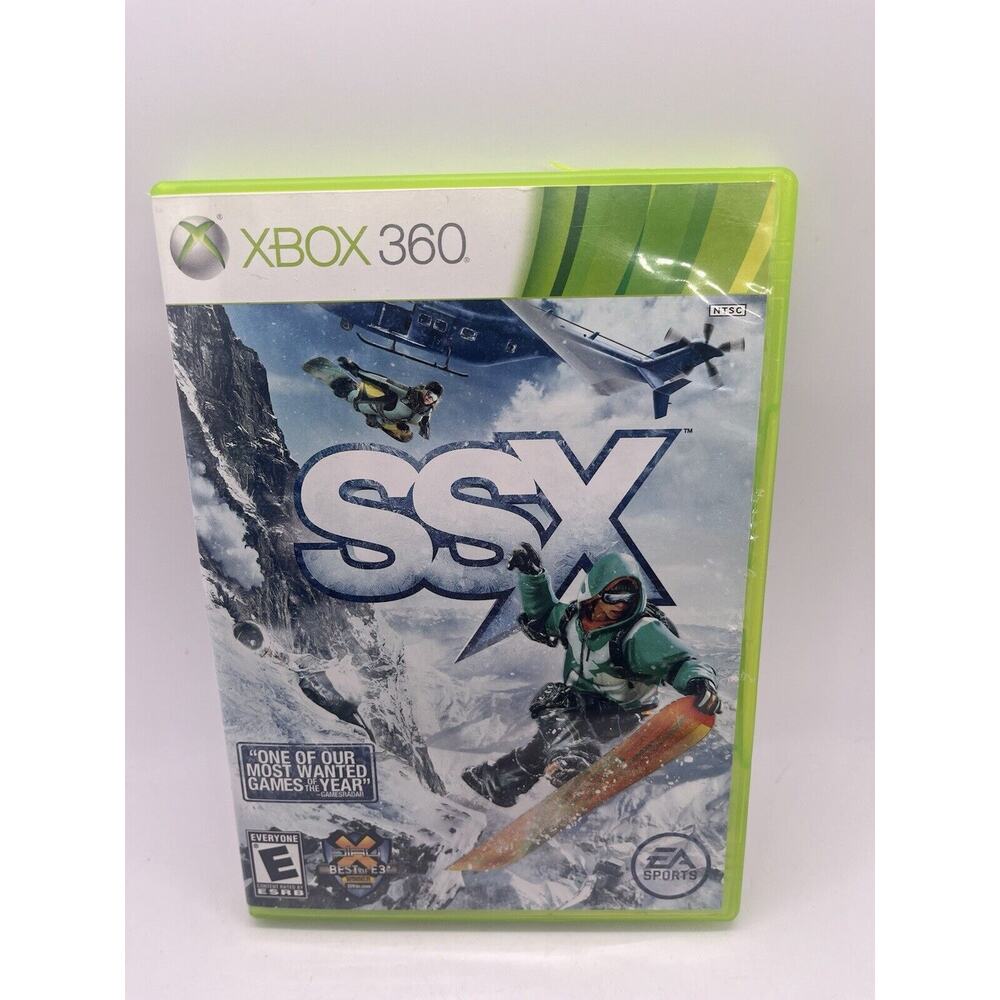 SSX - Xbox 360 - Complete CIB Snowboarding Game Tested and Working! Fast Ship!